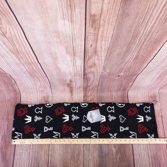 NWT Disney Kingdom Hearts Scarf Interactive Studios Squarc Cnix - Picture 10 of 11